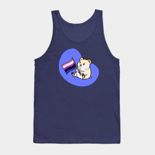 Hamster Pride Genderfluid Tank Top